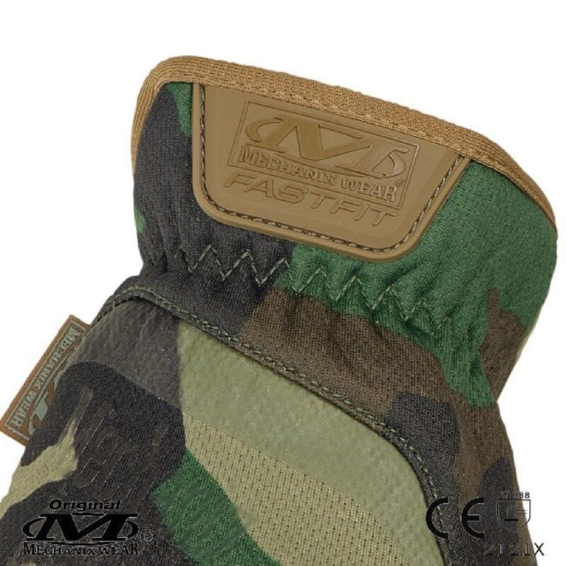 Mechanix Wear FastFit Woodland Camo Taktik Eldiven - Görsel 2