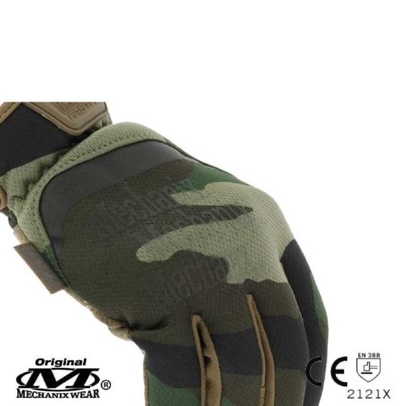 Mechanix Wear FastFit Woodland Camo Taktik Eldiven - Görsel 4