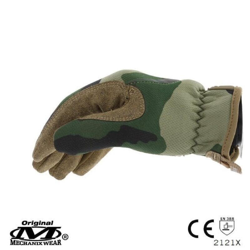 Mechanix Wear FastFit Woodland Camo Taktik Eldiven - Görsel 5