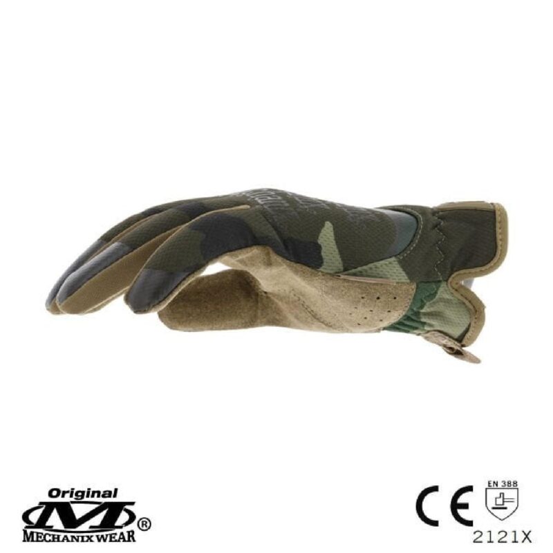 Mechanix Wear FastFit Woodland Camo Taktik Eldiven - Görsel 7