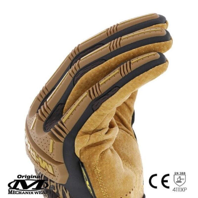 Mechanix Wear M-Pact® Durahide Leather Siyah & Kahve Taktik Eldiven - Görsel 6