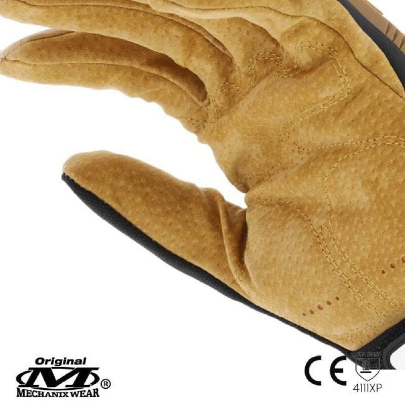 Mechanix Wear M-Pact® Durahide Leather Siyah & Kahve Taktik Eldiven - Görsel 7