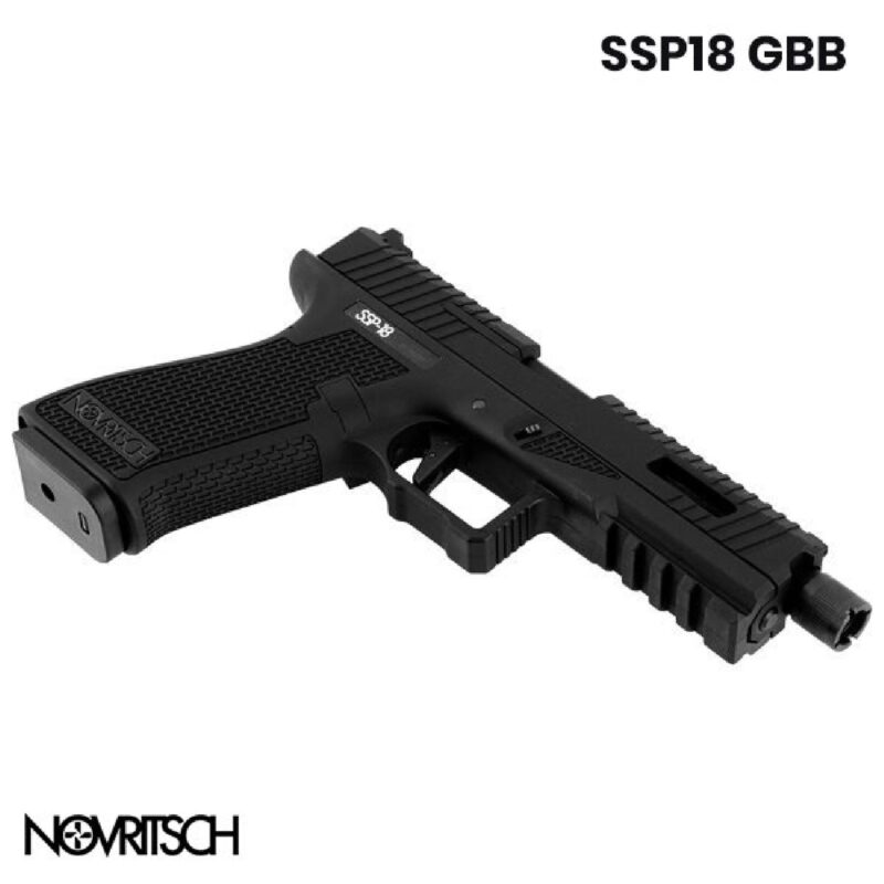 Novritsch SSP18 Siyah GBB Airsoft Tabanca - Görsel 2