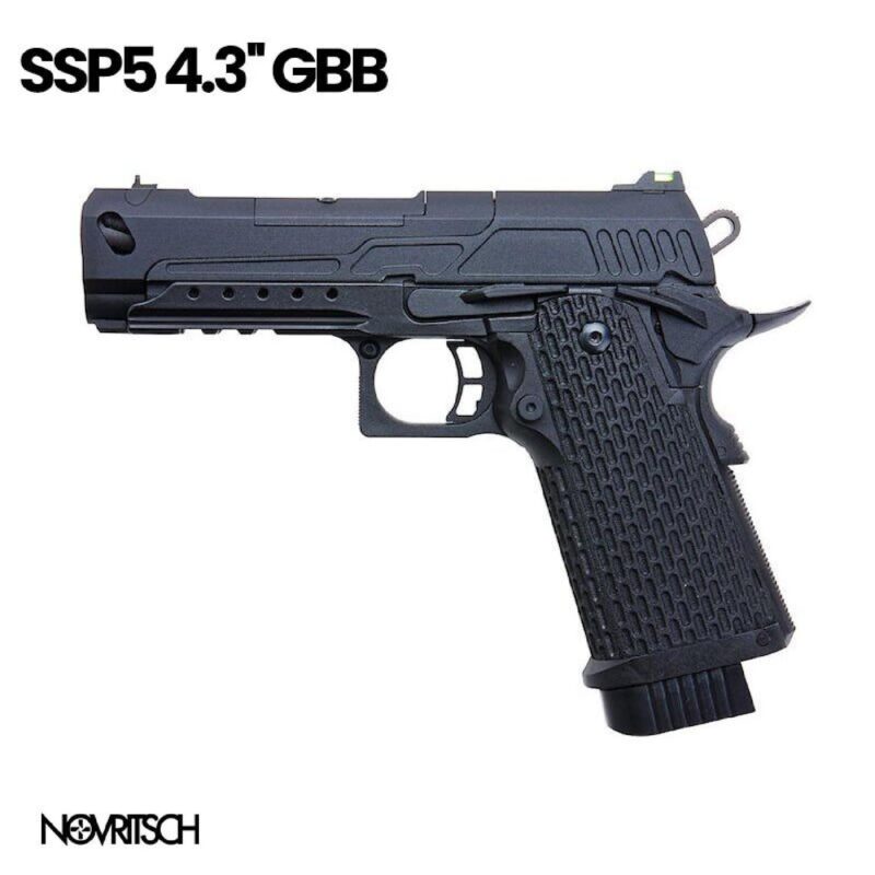 Novritsch SSP5 4.3" GBB Airsoft Tabanca - Görsel 2