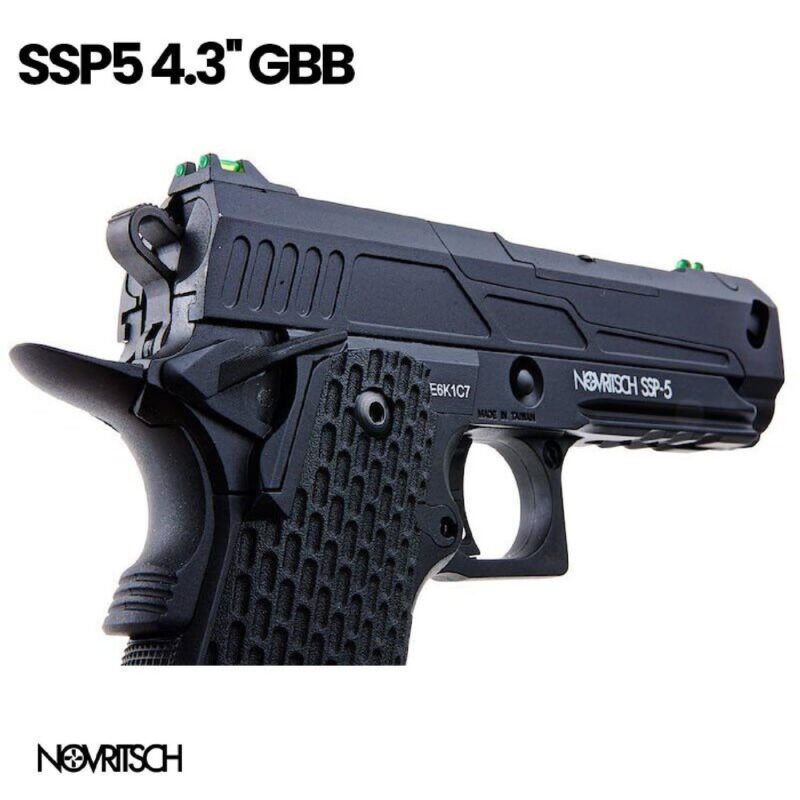 Novritsch SSP5 4.3" GBB Airsoft Tabanca - Görsel 4