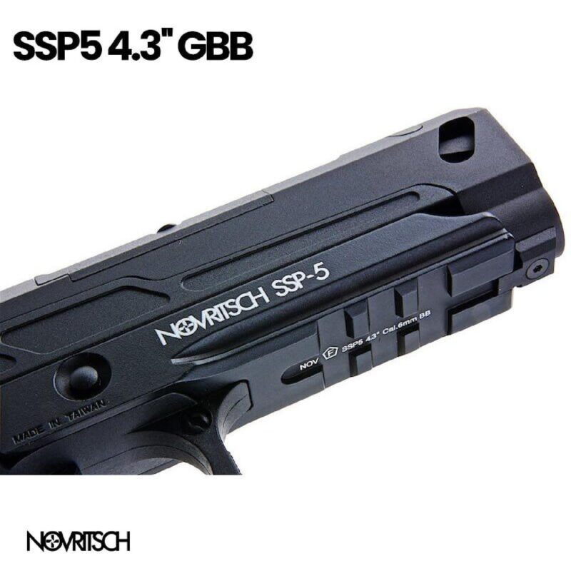 Novritsch SSP5 4.3" GBB Airsoft Tabanca - Görsel 5
