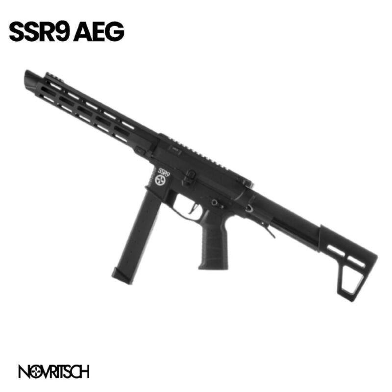 Novritsch SSR9 Black AEG Airsoft Tüfek - Görsel 2