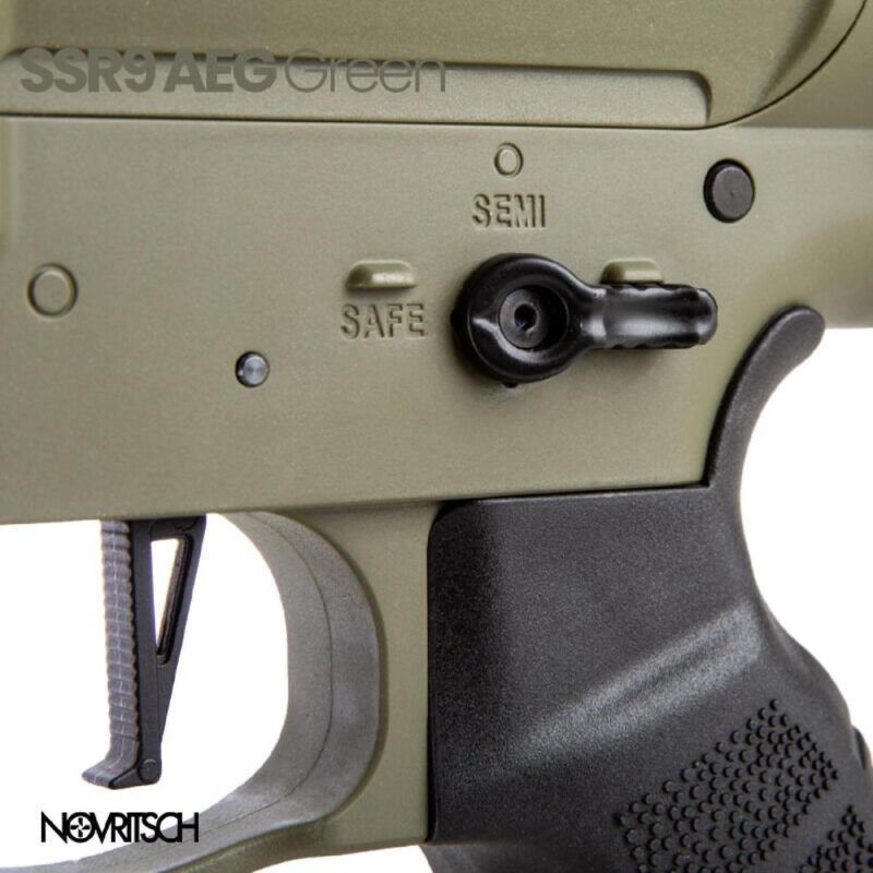 Novritsch SSR9 Green AEG Airsoft Tüfek - Görsel 3