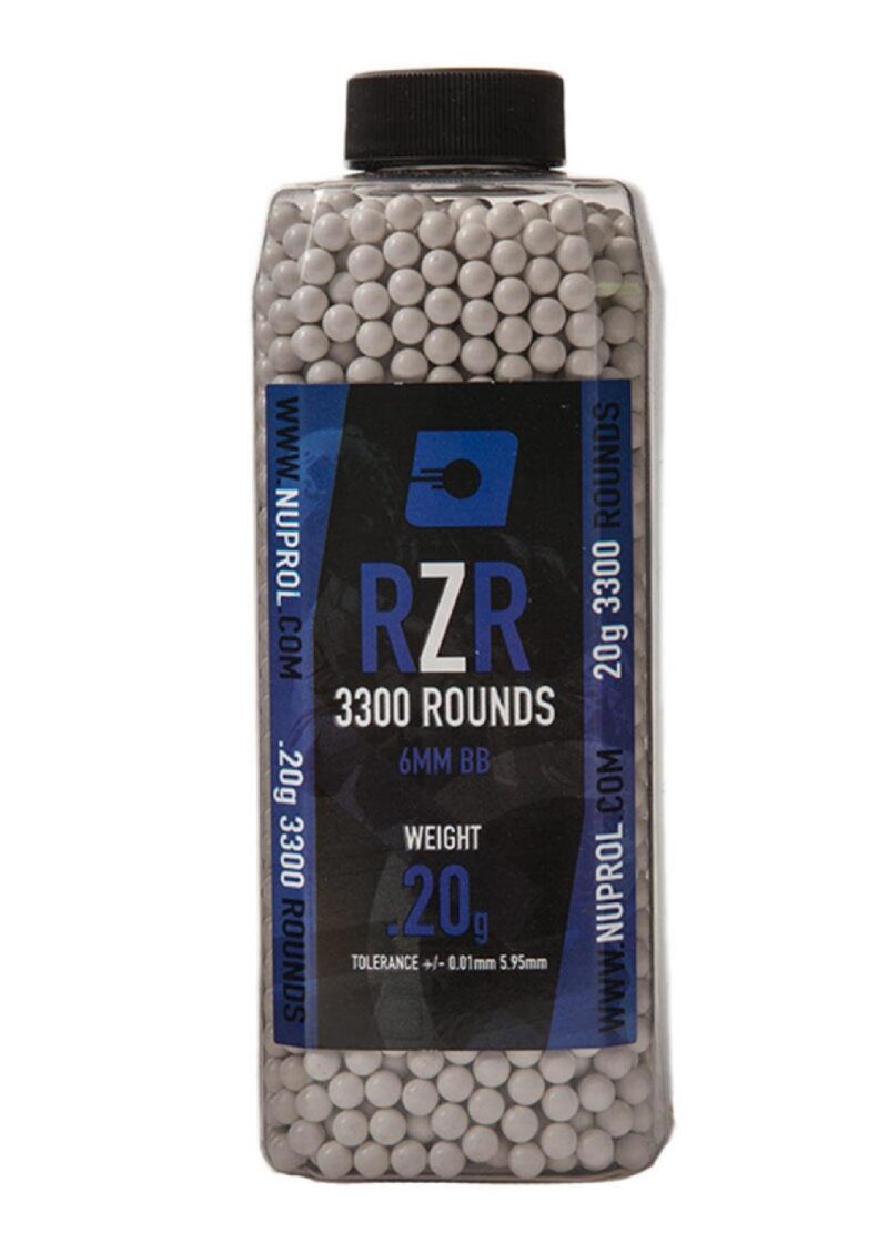 Nuprol RZR 0.20g Airsoft BB 3300adet 1KG