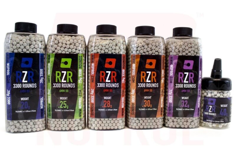 Nuprol RZR 0.40g Airsoft BB 1000adet - Görsel 2