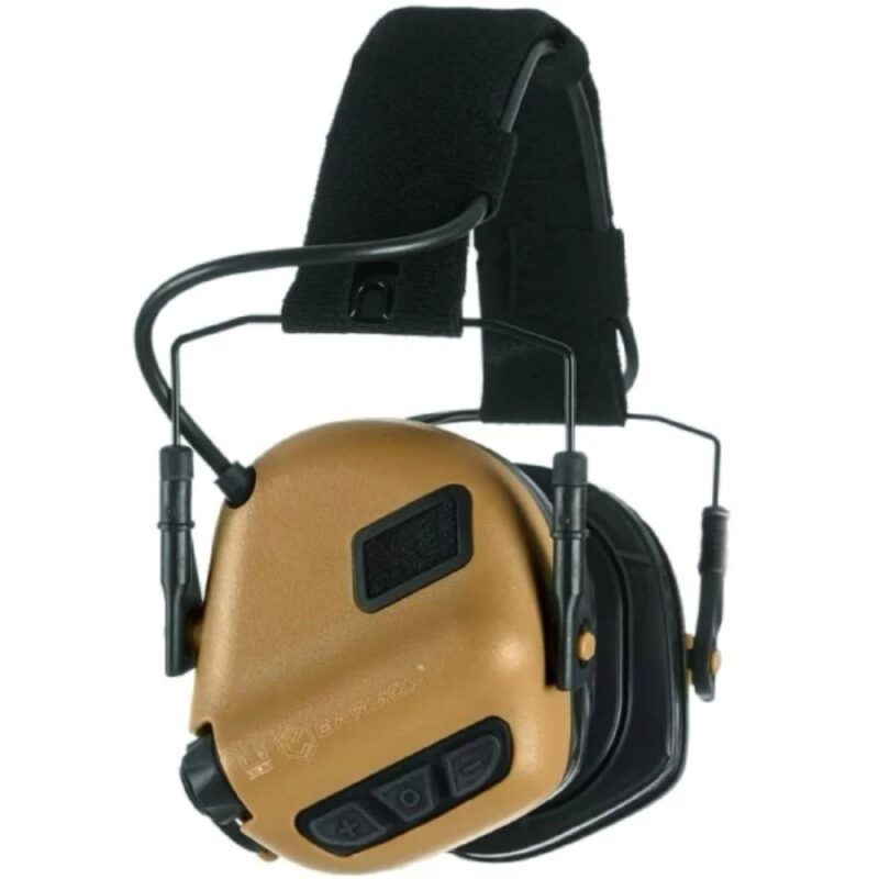 OPSMEN EARMOR M31 PLUS (Cayote Brown) Kahverengi Elektronik Atış Kulaklığı - Görsel 4
