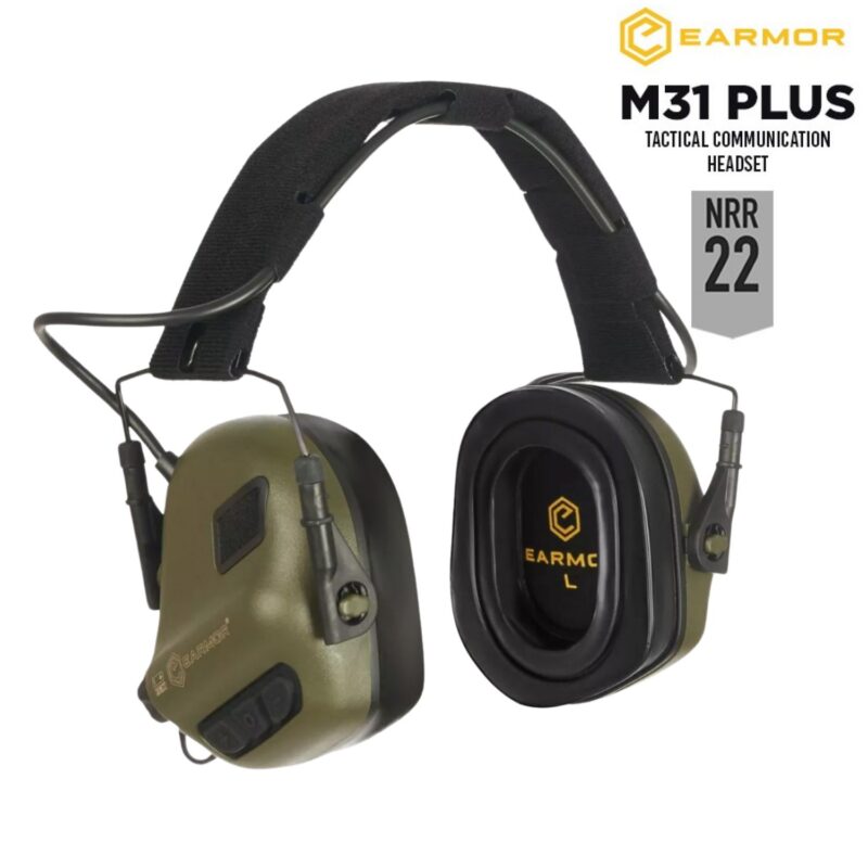 OPSMEN EARMOR M31 PLUS (Foliage Green) Yeşil Elektronik Atış Kulaklığı