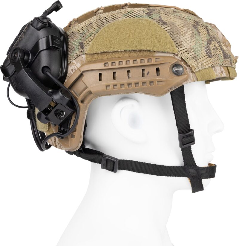 OPSMEN EARMOR M32X PLUS Kask Uyumlu Telsiz Girişli (Foliage Green) Yeşil Elektronik Atış Kulaklığı - Görsel 2