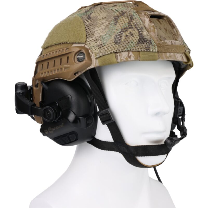 OPSMEN EARMOR M32X PLUS Kask Uyumlu Telsiz Girişli (Foliage Green) Yeşil Elektronik Atış Kulaklığı - Görsel 5