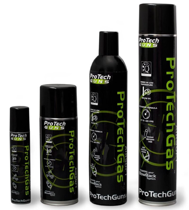 ProTech Guns 400ml Silikonlu Airsoft Green Gas - Görsel 3