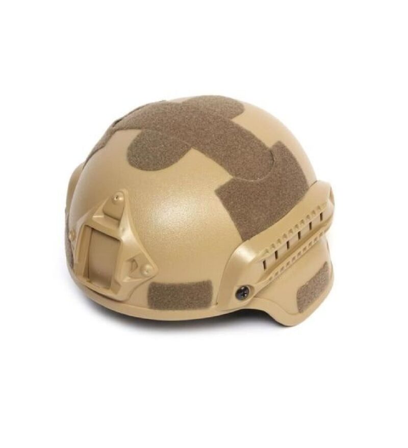 SS Tactical Bej Renk Airsoft Kompozit Başlık Koruyucu Kask Miğfer