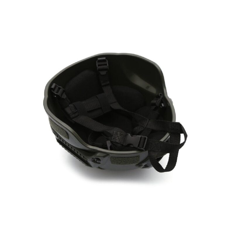 SS Tactical Haki Renk Airsoft Kompozit Başlık Koruyucu Kask Miğfer - Görsel 3