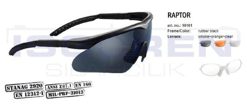 Swisseye 10161 Max Pro Set Raptor Gözlük - Görsel 5