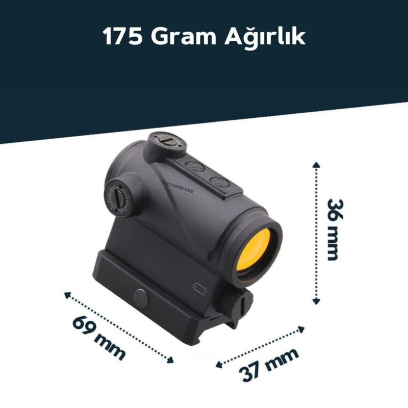 Vector Optics Centurion 1x20 Red Dot Nişangah - Görsel 3