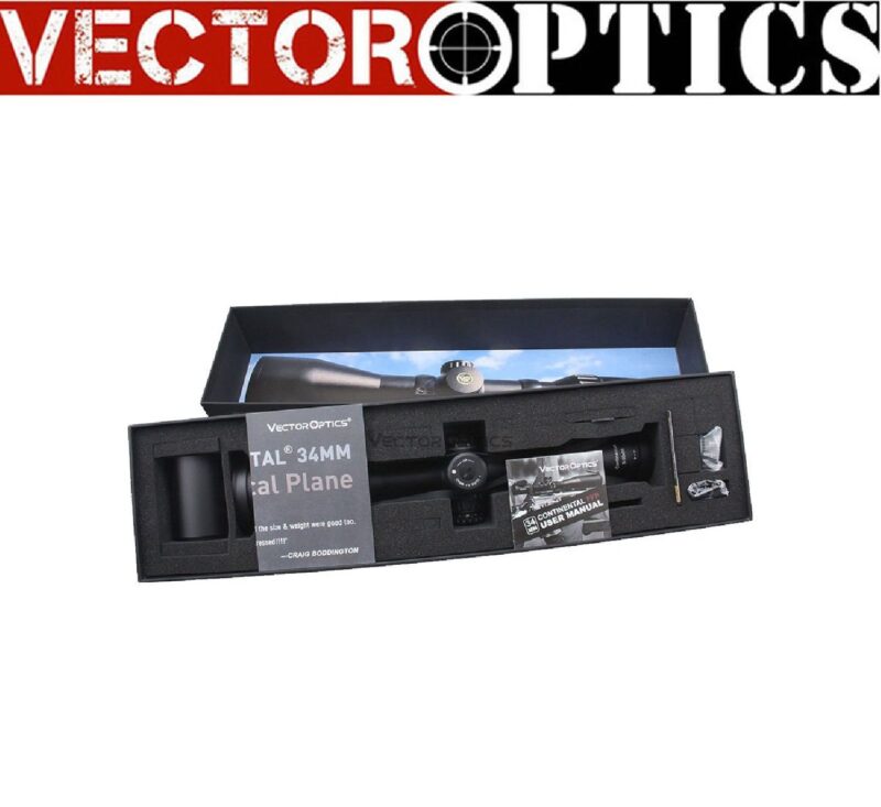 Vector Optics Continental x6 5-30x56 MBR FFP Tüfek Dürbünü - Görsel 8