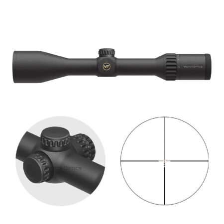 Vector Optics Continental x8 2-16×50 ED SFP Tüfek Dürbünü