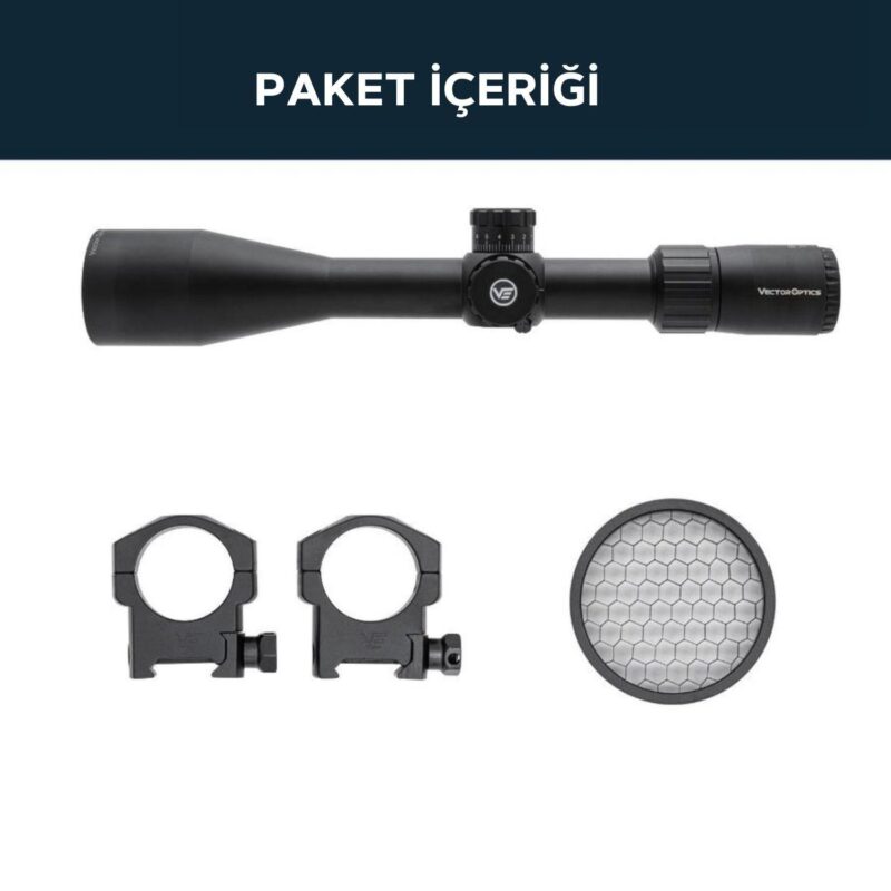 Vector Optics Everest Gen II 3-18x50 SFP Tüfek Dürbünü - Görsel 5