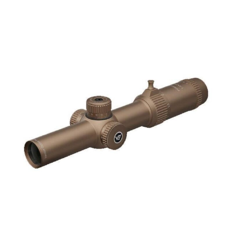 Vector Optics Forester 1-5X24 Gen II FDE Tan Tüfek Dürbünü - Görsel 7