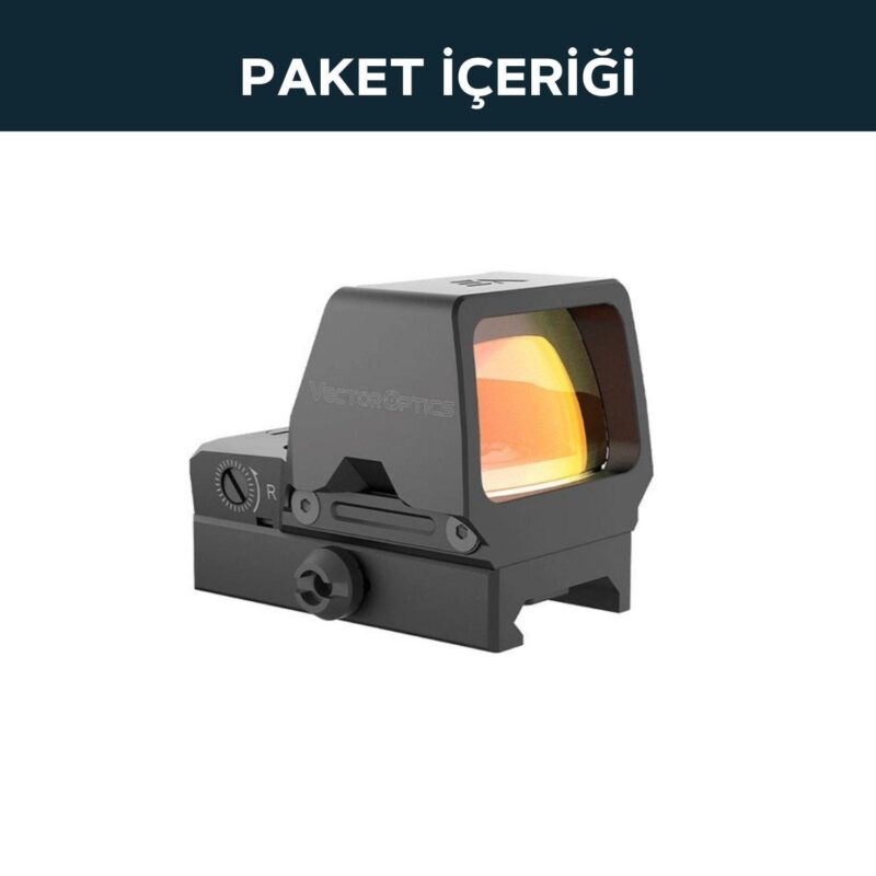 Vector Optics Frenzy Plus 1x22x32 QD Reflexvisier Red Dot Nişangah - Görsel 6