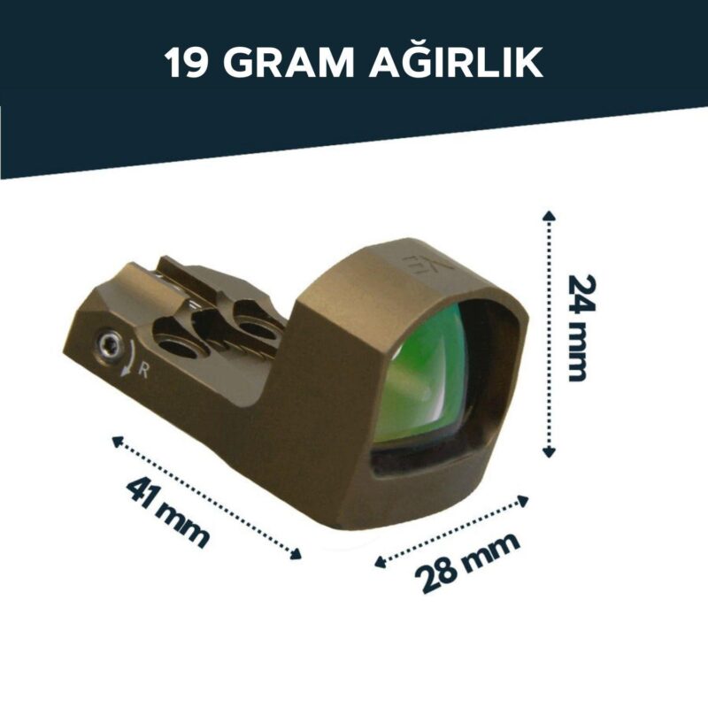 Vector Optics Frenzy-S 1x17x24 AUT Reflex Red Dot Nişangah - Görsel 2