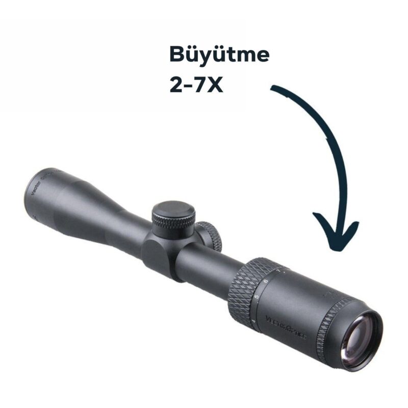 Vector Optics Matiz 2-7x32 MOA 1" SFP Tüfek Dürbünü - Görsel 3