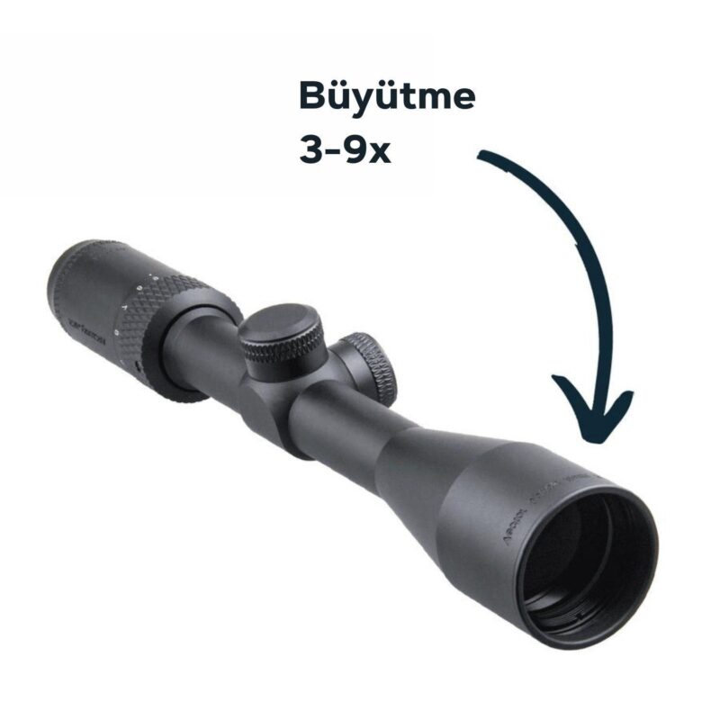Vector Optics Matiz 3-9x40 MIL 1" SFP Tüfek Dürbünü - Görsel 3
