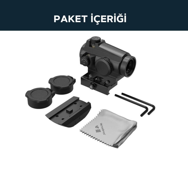 Vector Optics Maverick II Plus 1x22 DBR Red Dot Nişangah - Görsel 2