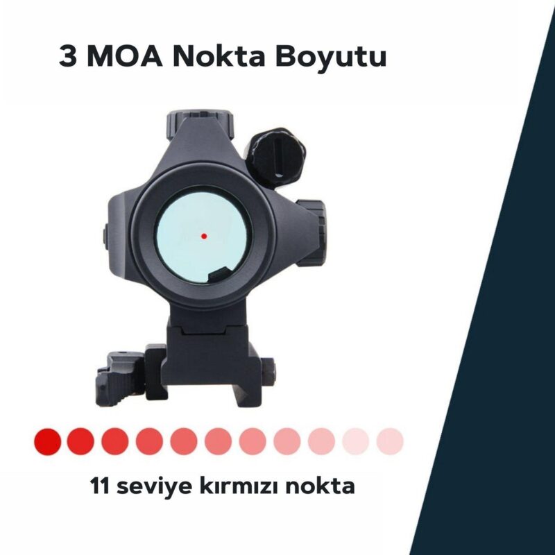 Vector Optics Nautilus 1x30 QD Red Dot Nişangah - Görsel 3