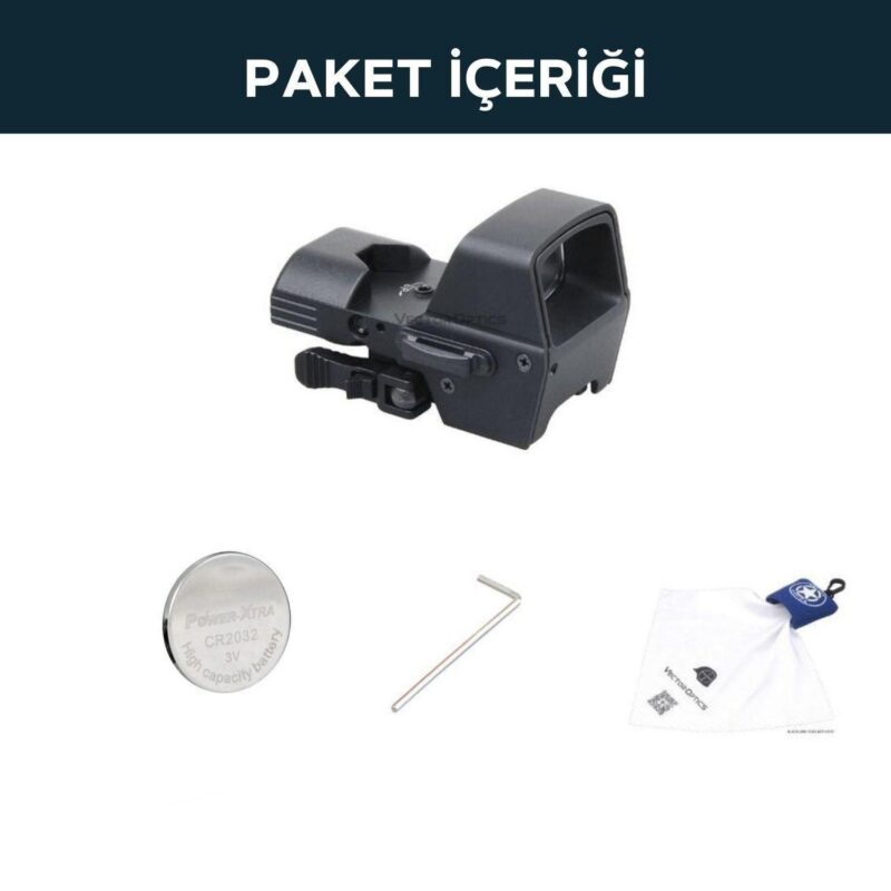 Vector Optics Omega 23x33 Multi-Reticle Reflex Red Dot Nişangah - Görsel 8