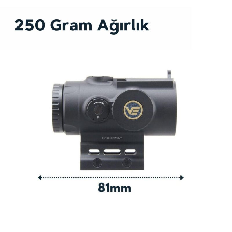 Vector Optics Paragon 4x24 Micro Prism Tüfek Dürbünü - Görsel 2