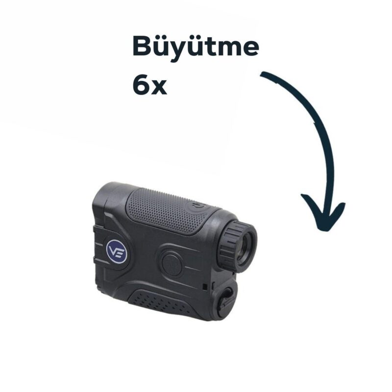 Vector Optics Paragon 6x21 Dijital Balistik Lazer Mesafe Ölçer 2000 Yard - Görsel 2