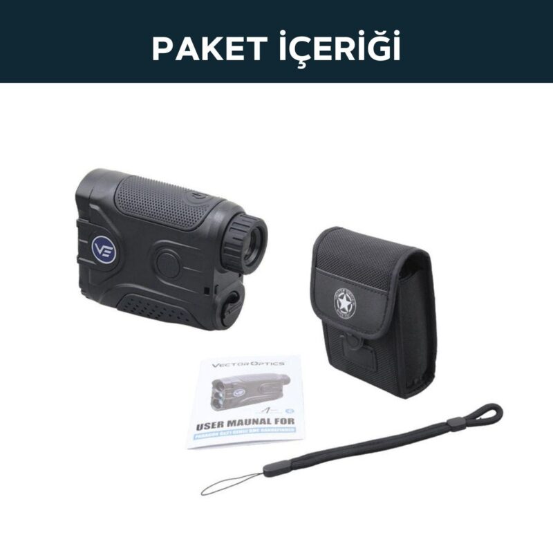 Vector Optics Paragon 6x21 Dijital Balistik Lazer Mesafe Ölçer 2000 Yard - Görsel 5