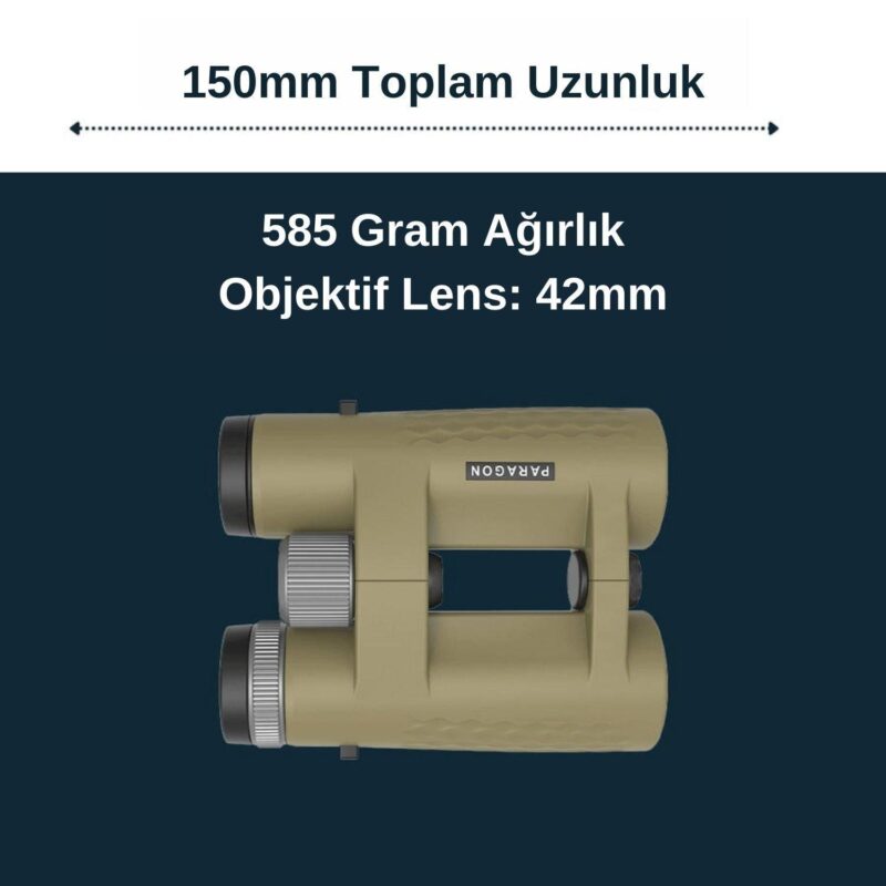 Vector Optics Paragon 8x42 HD FDE Tan El Dürbünü - Görsel 2
