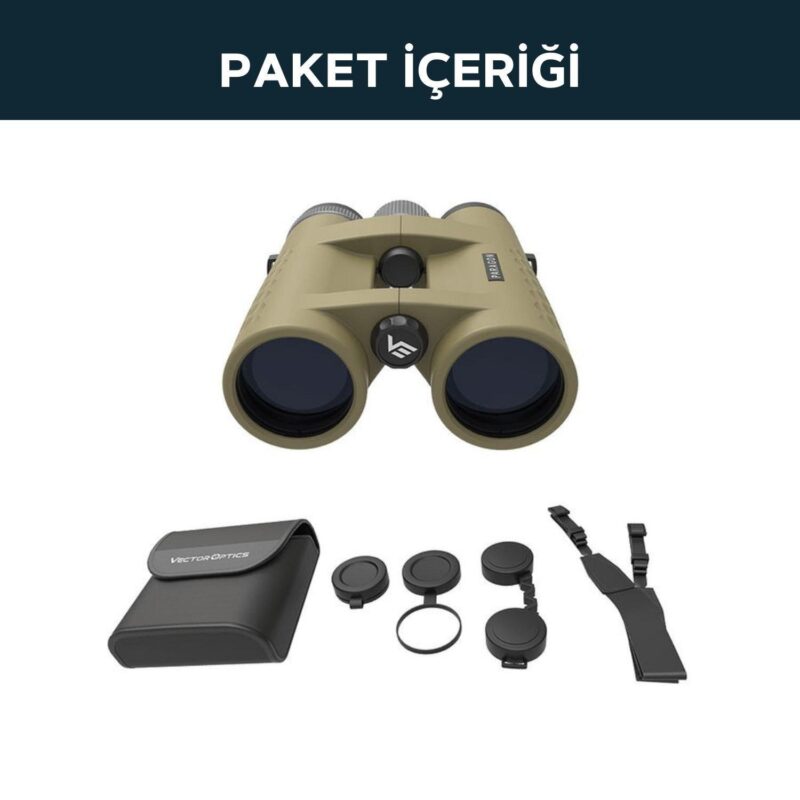 Vector Optics Paragon 8x42 HD FDE Tan El Dürbünü - Görsel 6