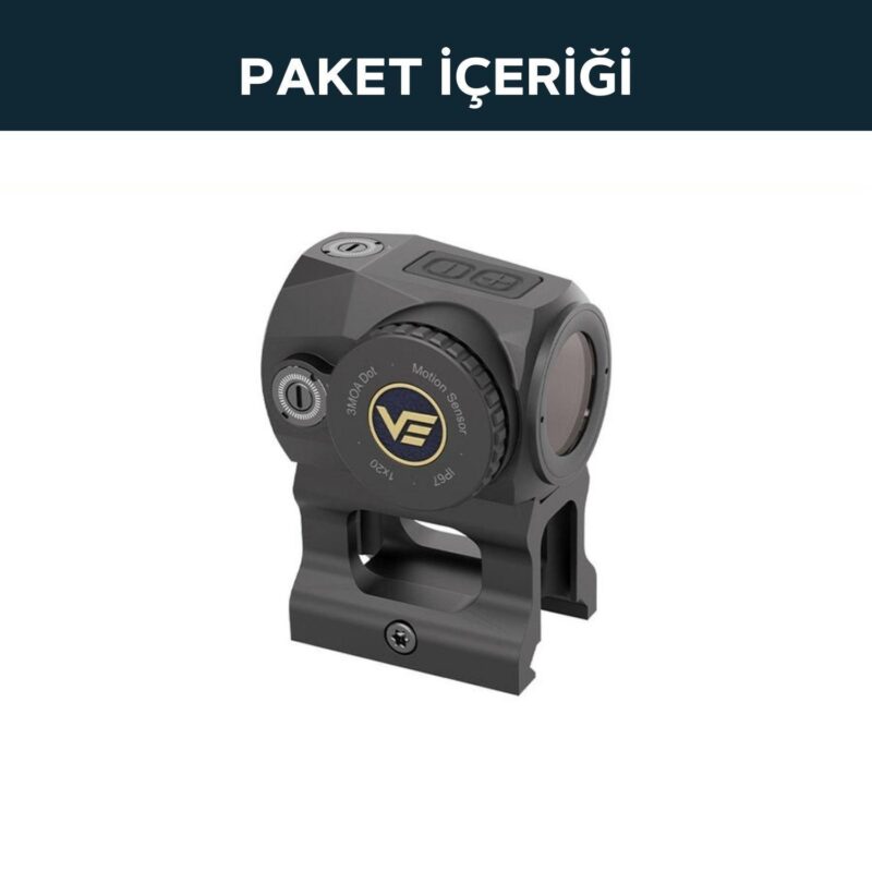 Vector Optics Scrapper 1x2 Micro Ultra Kompakt Red Dot Nişangah - Görsel 4