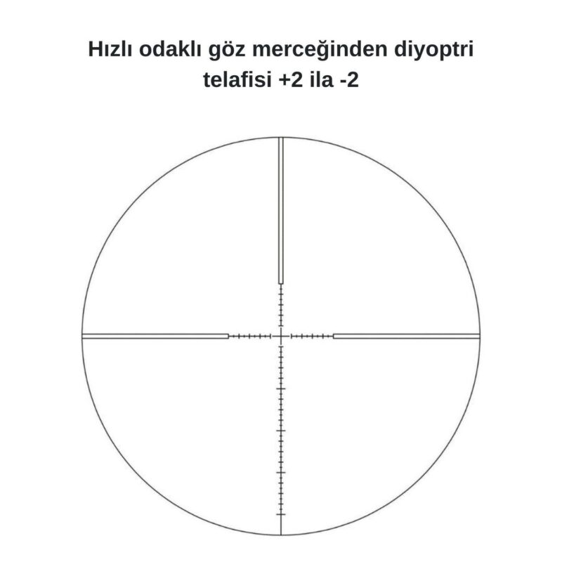 Vector Optics Veyron 4-16x44 FFP Tüfek Dürbünü - Görsel 2