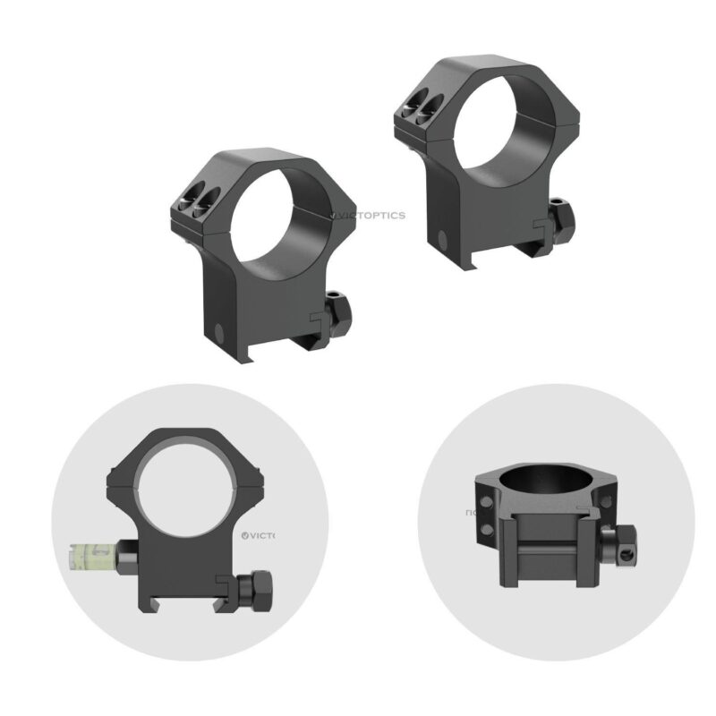 Victoptics 30mm Orta Profil Dürbün Montaj Halkaları