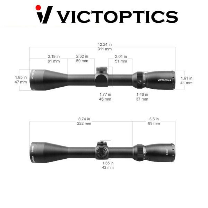 Victoptics B3 3-9x40 1" SFP Tüfek Dürbünü - Görsel 7