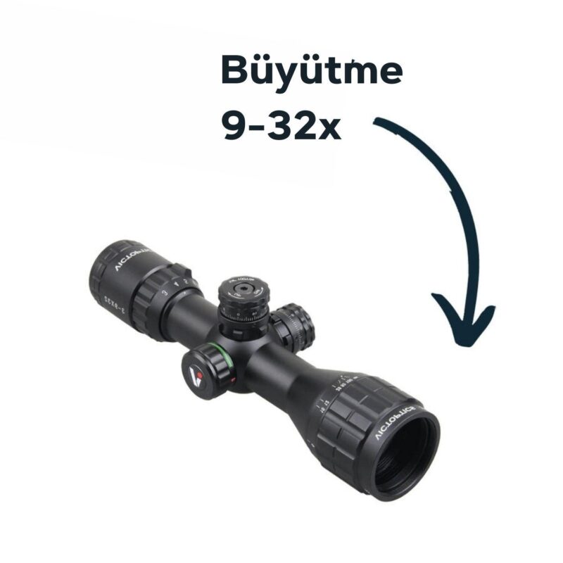 Victoptics C3 3-9x32 SFP Kısa Tüfek Dürbünü - Görsel 2