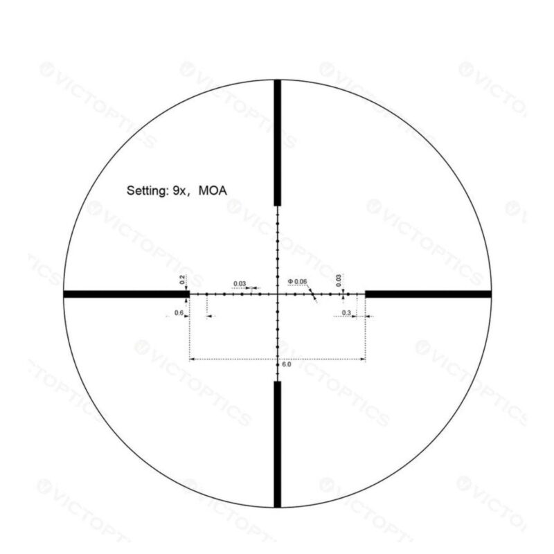 Victoptics C3 3-9x32 SFP Kısa Tüfek Dürbünü - Görsel 4