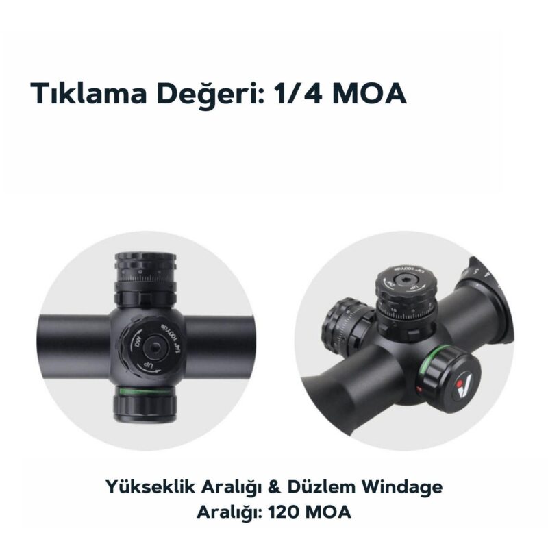 Victoptics C3 3-9x32 SFP Kısa Tüfek Dürbünü - Görsel 5