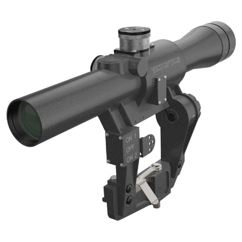 Victoptics SVD Dragunov 4x24 FFP IR Tüfek Dürbünü - Görsel 2