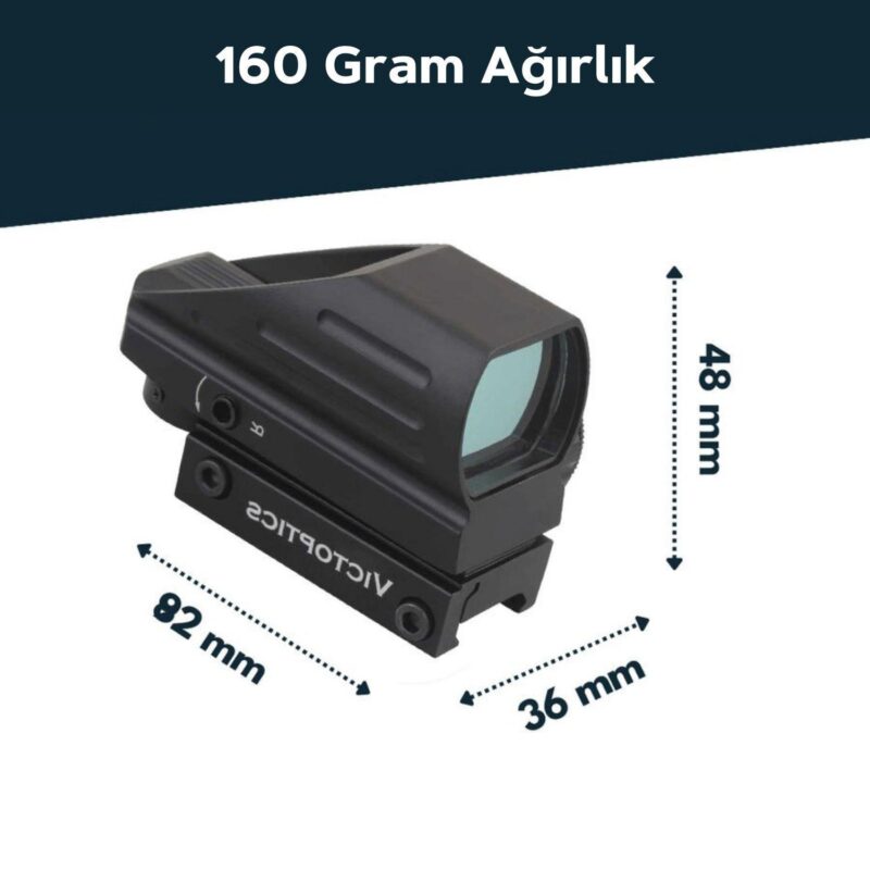 Victoptics TMC 1X22X33 IR Red Dot Nişangah - Görsel 2
