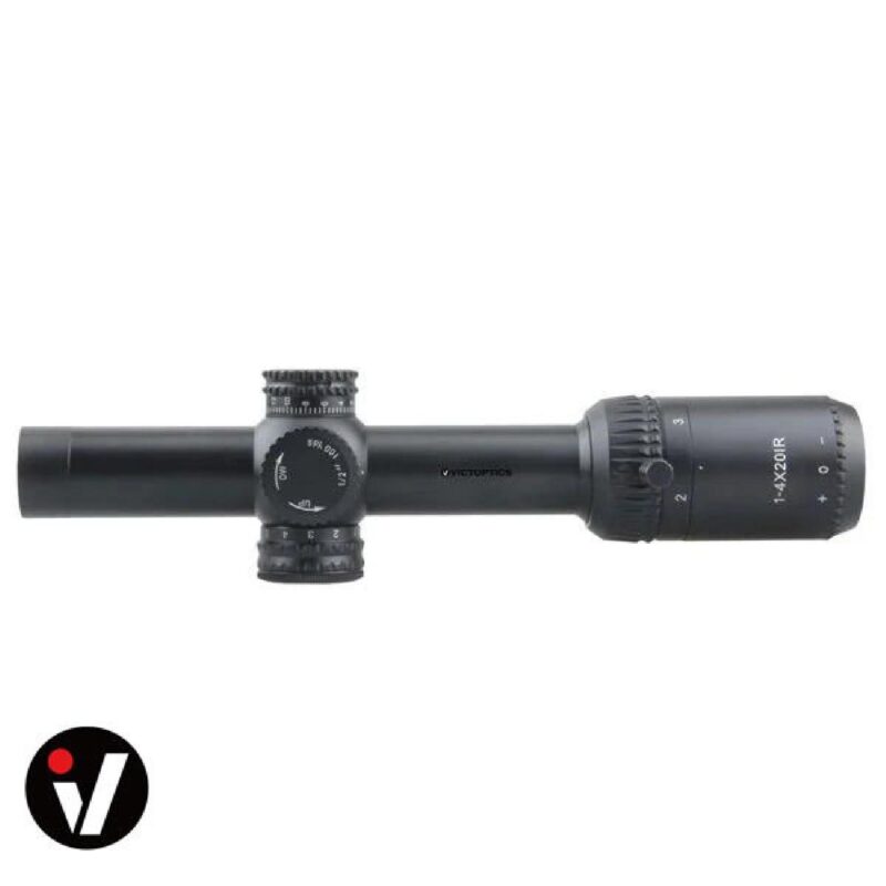 Victoptics X4 1-4x20IR 1" Aydınlatmalı SFP Tüfek Dürbünü - Görsel 6