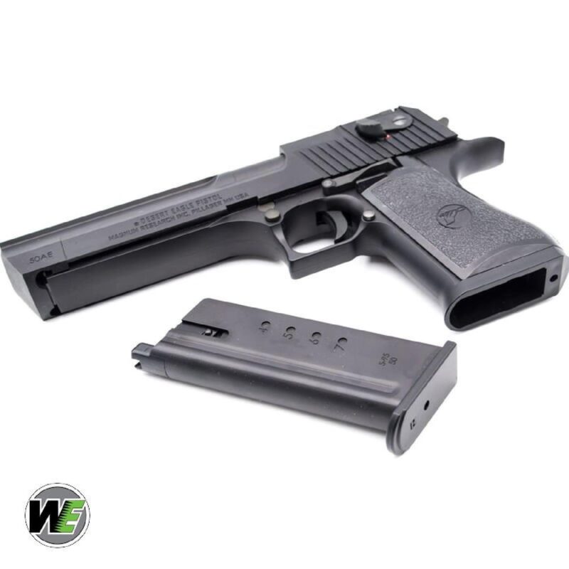 WE AW Desert Eagle .50AE Siyah GBB Airsoft Tabanca - Görsel 8